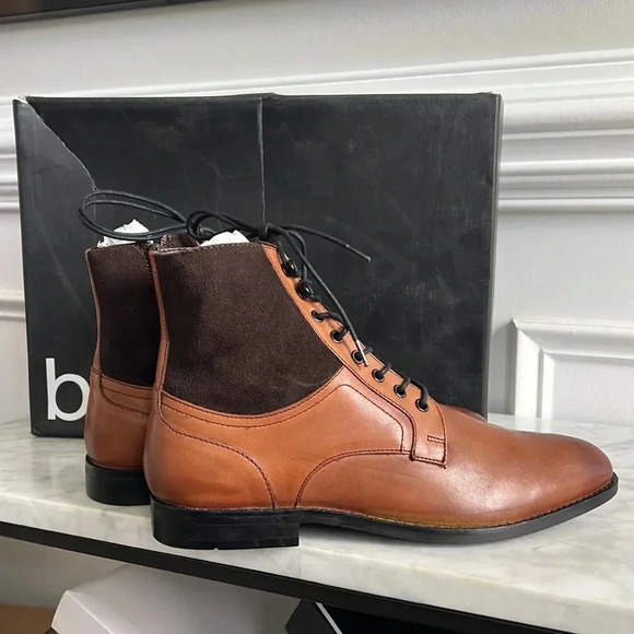 Bar III Boots Jerry Size US 7.5 M Mixed Brown Leather - Picture 2 of 5